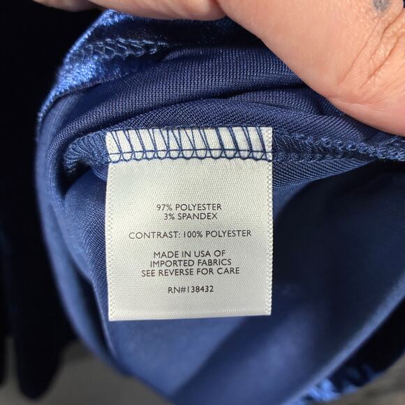 mod cloth women mini dress small blue crushed velvet fairy grunge whimsigoth - Picture 4 of 6